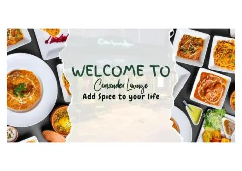 Authentic Indian Cuisine Buffet – Coriander Lounge