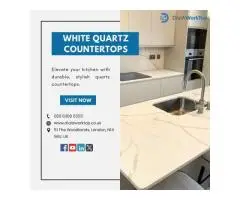 White Quartz Countertops | 020 8368 5555 | DialAWorkTop