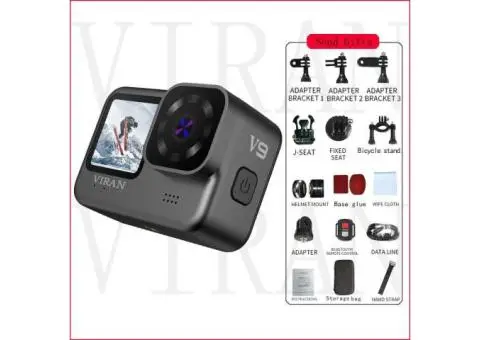 VIRAN Action Camera 5K 30fps 4K60FPS