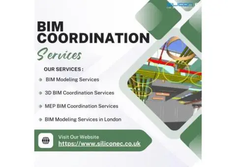 BIM Coordination Services in London,UK