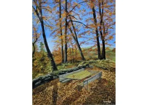 Buy Autumn Landscape Original Oil Painting