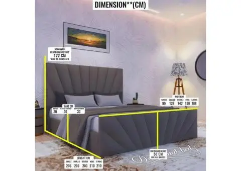 Newry sunrise upholstery bed - 2/5
