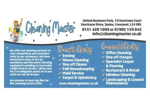Cleaning Master NW LTD - 6/13