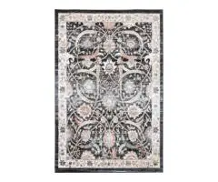 Anatolia Traditional Charcoal Cream Rug