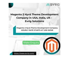 Magento 2 Hyvä Theme Development Company in USA, India, UK - Evrig Solutions