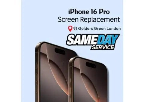 URGENT iPhone 16 Pro REPAIRS? WE FIX IT TODAY!