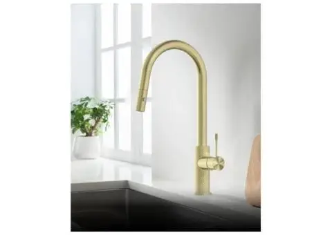Elegant and Functional Gold Kitchen Taps – Shop at Gold Bathroom UK - 2/3