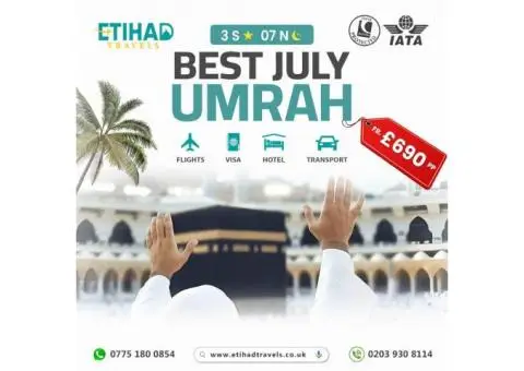 The Top Leading Umrah Travel Agency in UK | Etihad Travels - 4/8