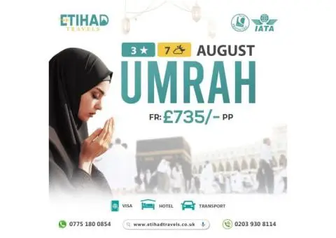 The Top Leading Umrah Travel Agency in UK | Etihad Travels - 8/8