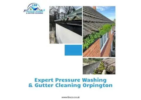 Expert Pressure Washing & Gutter Cleaning Orpington