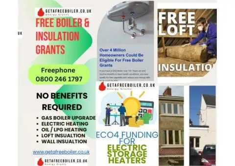 HEATING - GAS,ELECTRIC,OIL - FREE BOILER & INSULATION - 2/2