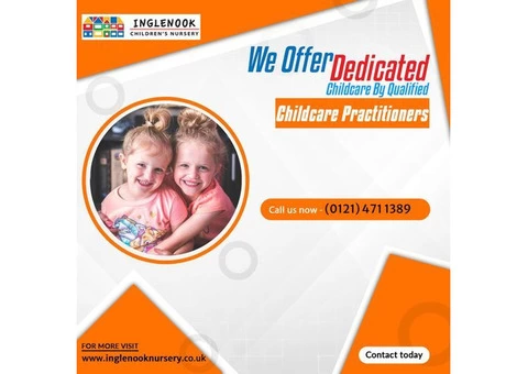 We Offers dedicated childcare by qualified childcare practitioners