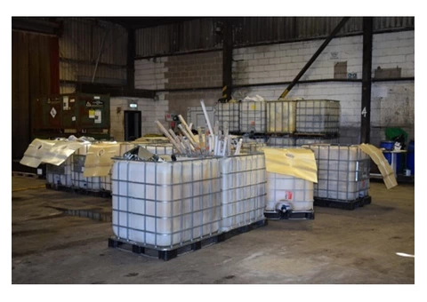 hazardous waste transfer station in Preston