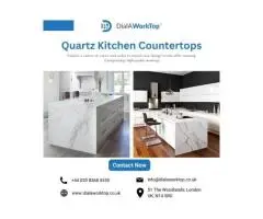 Quartz Kitchen Countertops | +44 0208 368 5555 | DialAWorkTop
