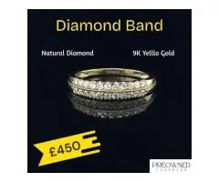 Buy Pre-Owned Diamond Band Ring – Luxury Jewellery UK | Preowned Luxuries