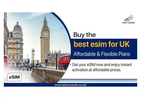 Best eSIM Providers in the UK: Plans for Travelers & Locals