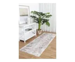 Evalina Grey Washable Runner