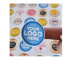 Shop Circle Round Custom Print Labels Online