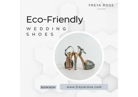 Sustainable Eco-Friendly Wedding Shoes by Freya Rose London