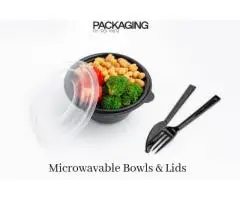 Safe & Convenient Microwavable Plastic Containers with Lids