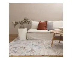 Astrid Comfort Cream Machine Washable Rug