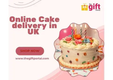 Online Cake Delivery in UK to Celebrate Every Occasion