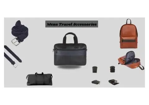 Stylish Men's Travel Accessories by Silver Street London