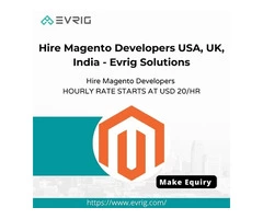 Hire Magento 2 Developers India, USA, UK - Evrig Solutions