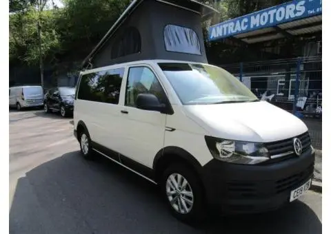 2019 Volkswagen transporter t30 150bhp bmt s/line camper with air con - 1/10