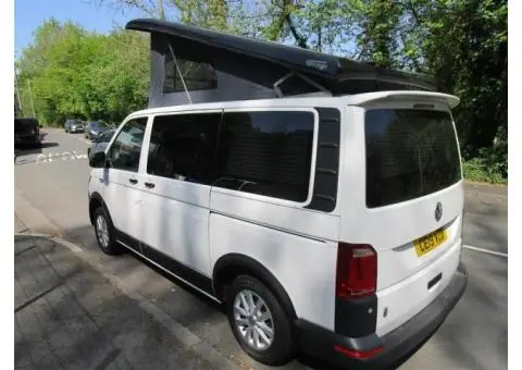 2019 Volkswagen transporter t30 150bhp bmt s/line camper with air con - 3/10