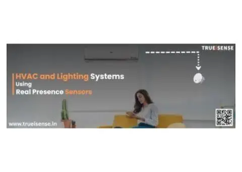 HVAC and Lighting Systems Using Real Presence Sensors