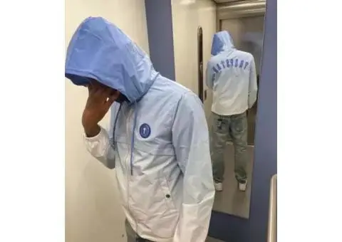 Traptar Windbreaker Jacket - Blue | Medium | Lightweight & Urban Style - 7/7