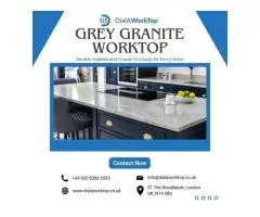 Grey Granite Worktop | +44 0208 368 5555 | DialAWorkTop