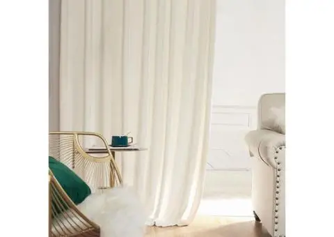 Classic White Curtains Made to Measure