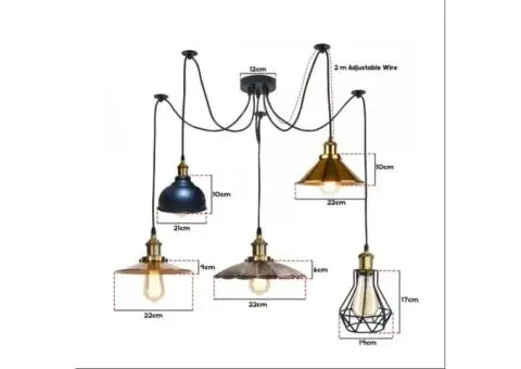 Modern Multi Arm Ceiling Light Spider Lamp - 3/7
