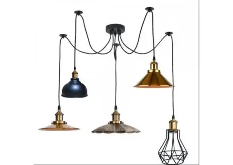 Modern Multi Arm Ceiling Light Spider Lamp - 7/7