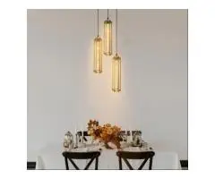 Industrial Ceiling Pendant Light Metal Cage Lampshade Hanging Retro Lamp