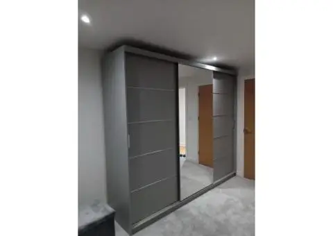 Modern 2-Door Wardrobe – Fast Delivery | All Sizes Available - 1/8