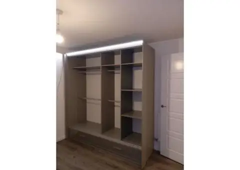 Modern 2-Door Wardrobe – Fast Delivery | All Sizes Available - 4/8