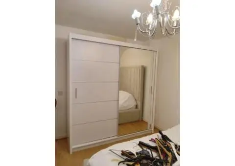 Modern 2-Door Wardrobe – Fast Delivery | All Sizes Available - 6/8