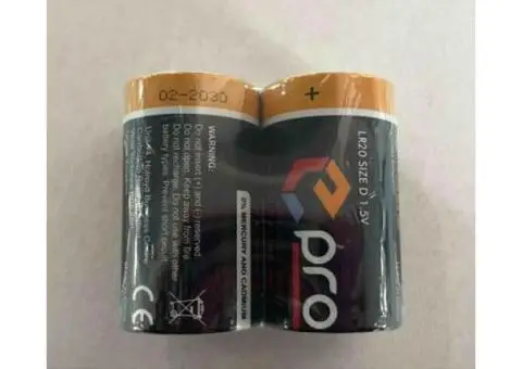 Shop E-PRO-BTRS-4 1.5V Zinc-Manganese Batteries – High-Efficiency Cells Available