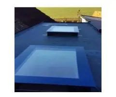 High-Quality Flat Glass Roof Installations