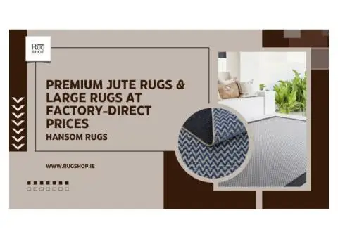 Premium Jute Rugs & Large Rugs at Factory-Direct Prices – HanSom Rugs