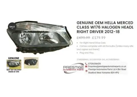 Genuine Hella Headlight for Mercedes