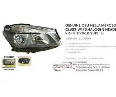 Genuine Hella Headlight for Mercedes
