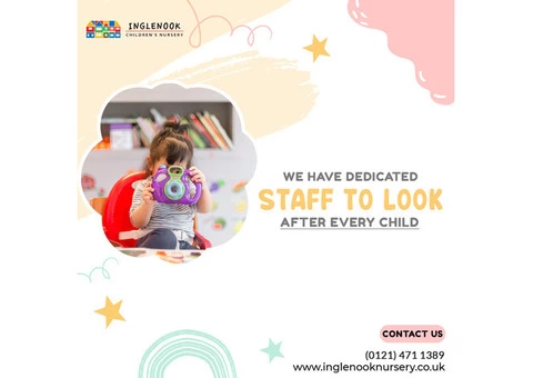 We have dedicated staff to look after every child