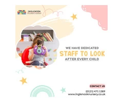 We have dedicated staff to look after every child