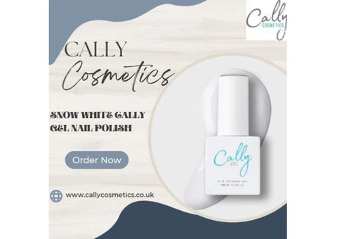 Snow White Cally Gel Nail Polish 8ml - 4/4