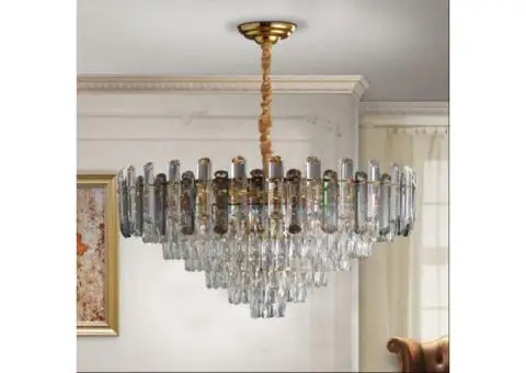 "Luxury Crystal Chandelier – Perfect for Living Rooms, Dining Areas & Bedrooms" - 3/10
