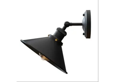 Metal Black Adjustable Arms Wall Lights Fittings Sconce Lamp - 5/6